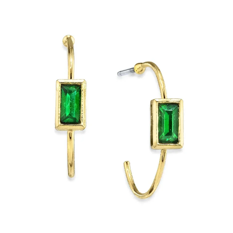 Gold Tone and Green