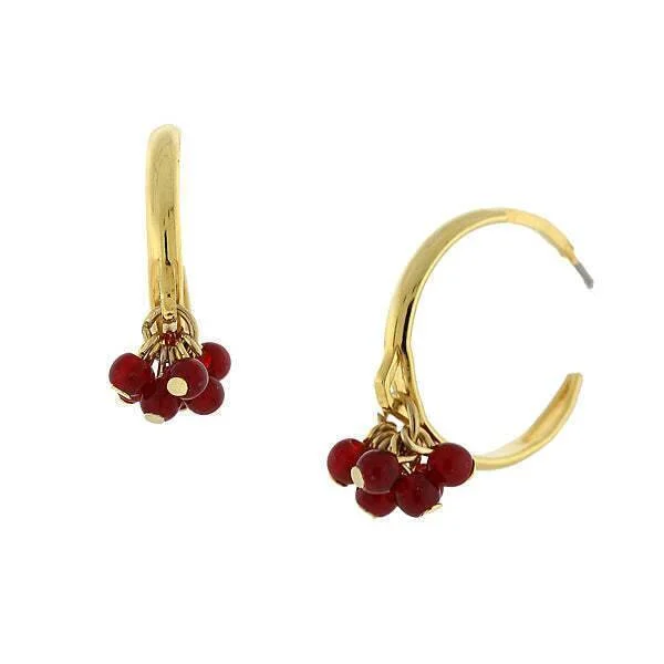 Gold Tone and Red