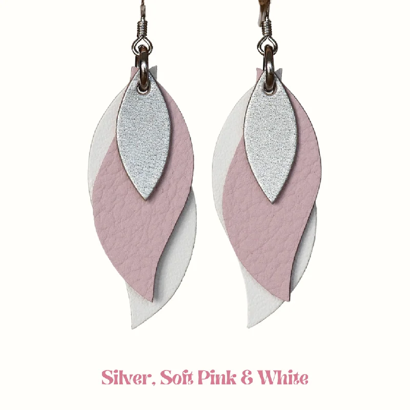 Silver, Soft Pink & White