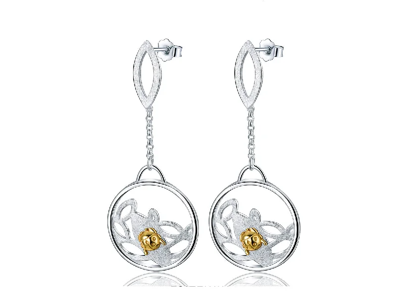 Best hoop earrings with intricate beaded details for a textured, stylish appearance-Ladybug Earring