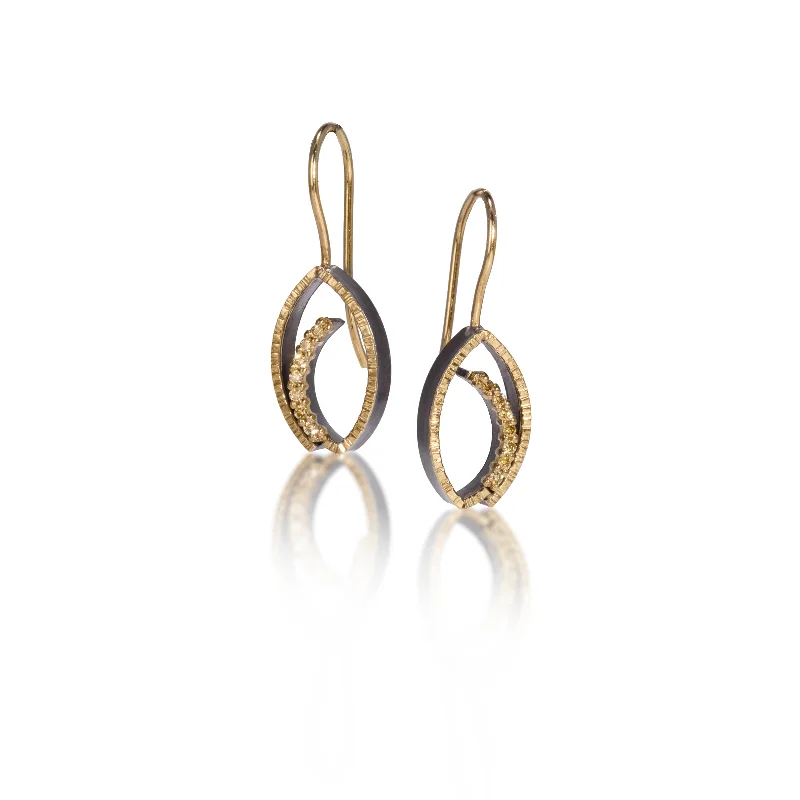 Hoop earrings with a matte black finish for a sleek, edgy vibe-Tempest E3-AU-S