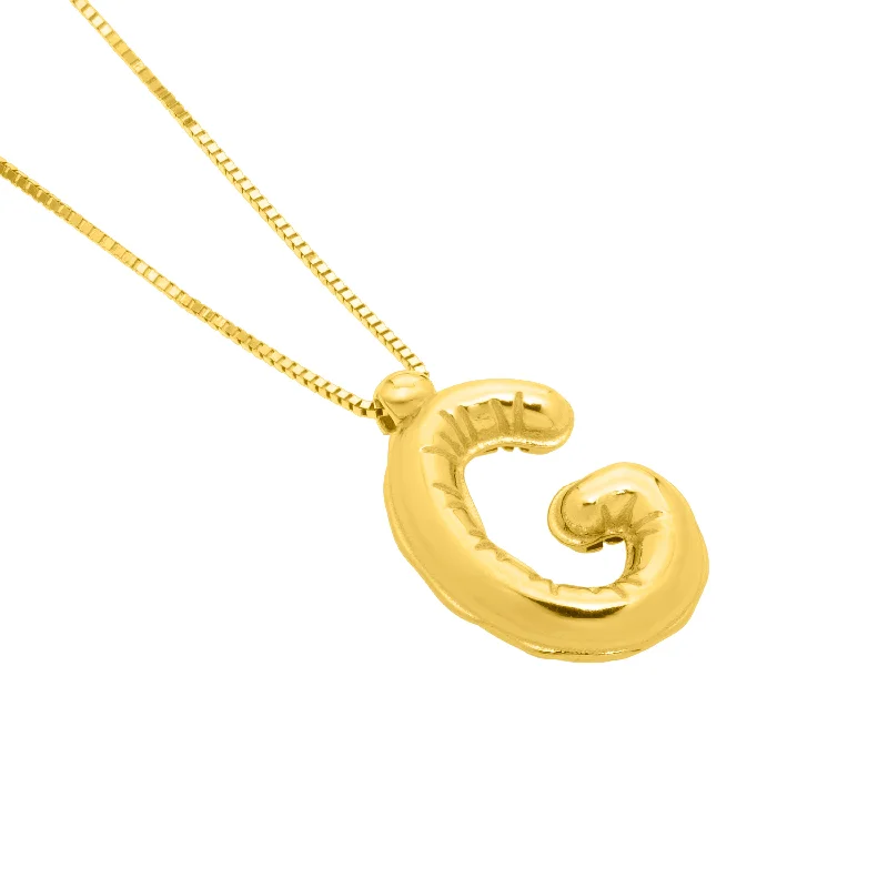 Best necklaces and pendants with minimalist pendants for a sleek, understated look-14K Helium Initial G Pendant