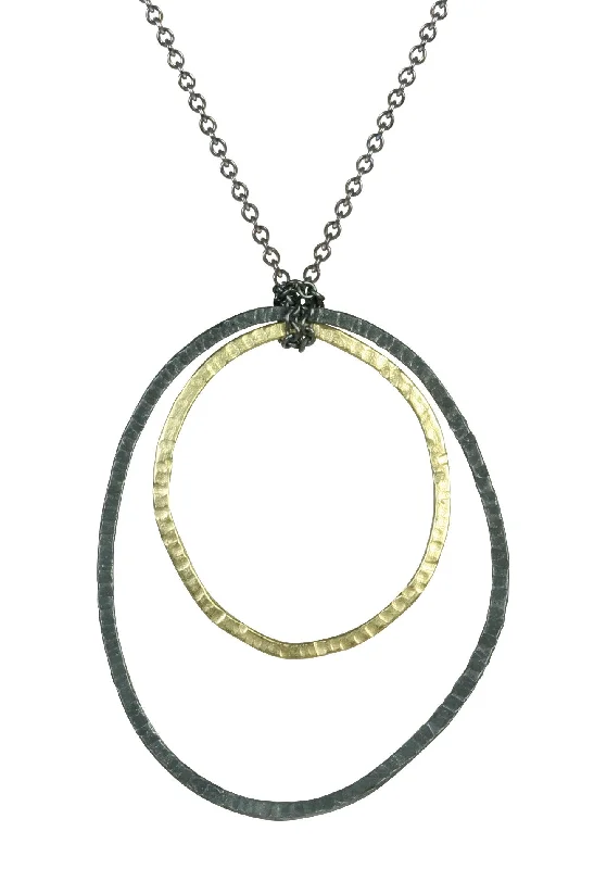 Best necklaces and pendants with matching earrings for a coordinated, elegant look-Double Loop Pendant