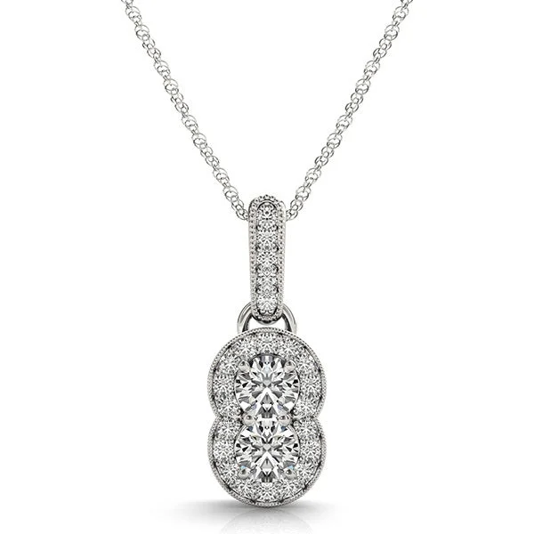 Best necklaces and pendants with vintage lockets for a nostalgic, sentimental look-Fashion Diamond Pendant