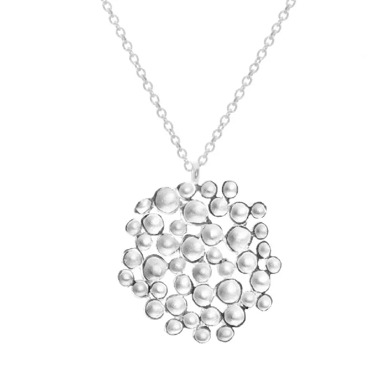 Necklaces and pendants with ocean-inspired designs for a refreshing, beachy feel-Large Champagne Pendant