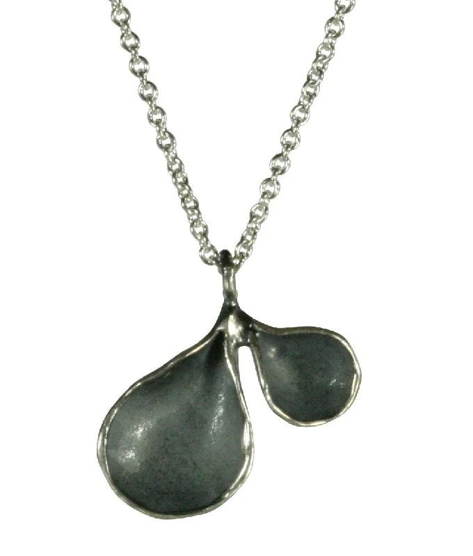 Elegant necklaces and pendants with gold chains for a chic, timeless appearance-Large Double Petal Pendant