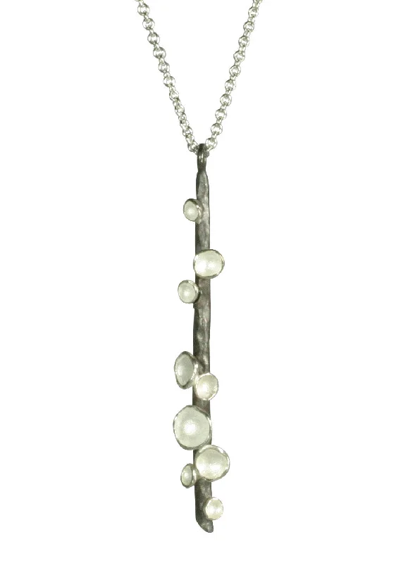 Trendy necklaces and pendants with statement pieces for a bold fashion statement-Large Stick Pod Pendant