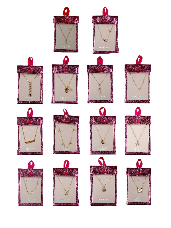 Simple necklaces and pendants with bar pendants for a sleek modern design-Dainty Necklaces by Simply Southern