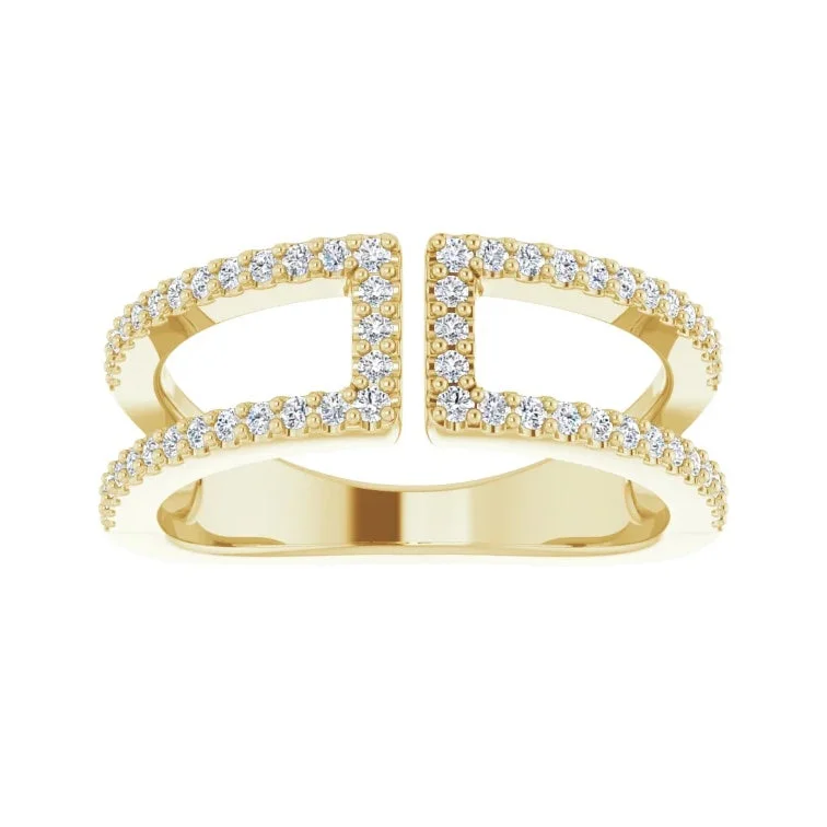 Rings with vintage-inspired rose-cut diamonds -Seine Ring