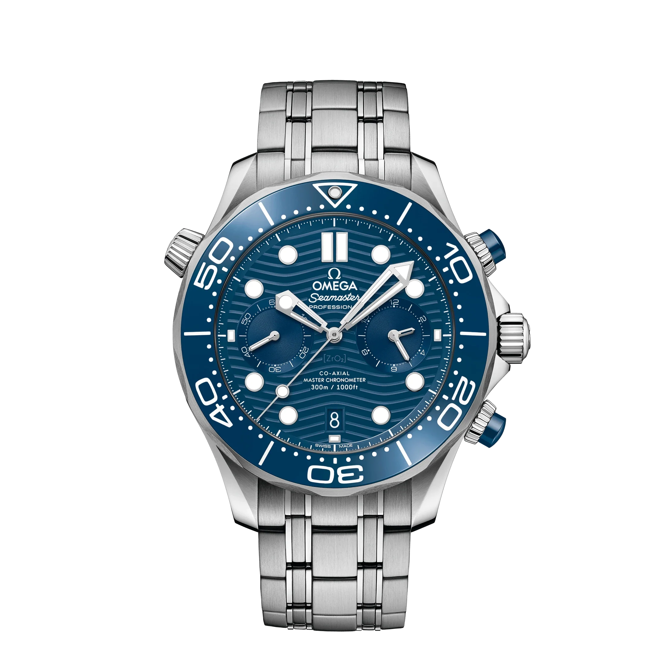 Best necklaces and pendants with adjustable chains for a customizable fit-Seamaster Diver 300M Co-Axial Master Chronometer Chronograph 44MM