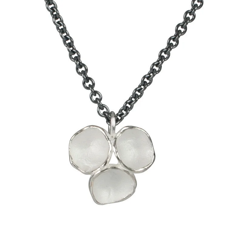 Elegant necklaces and pendants with diamond accents for added sparkle-Tri-Pod Pendant