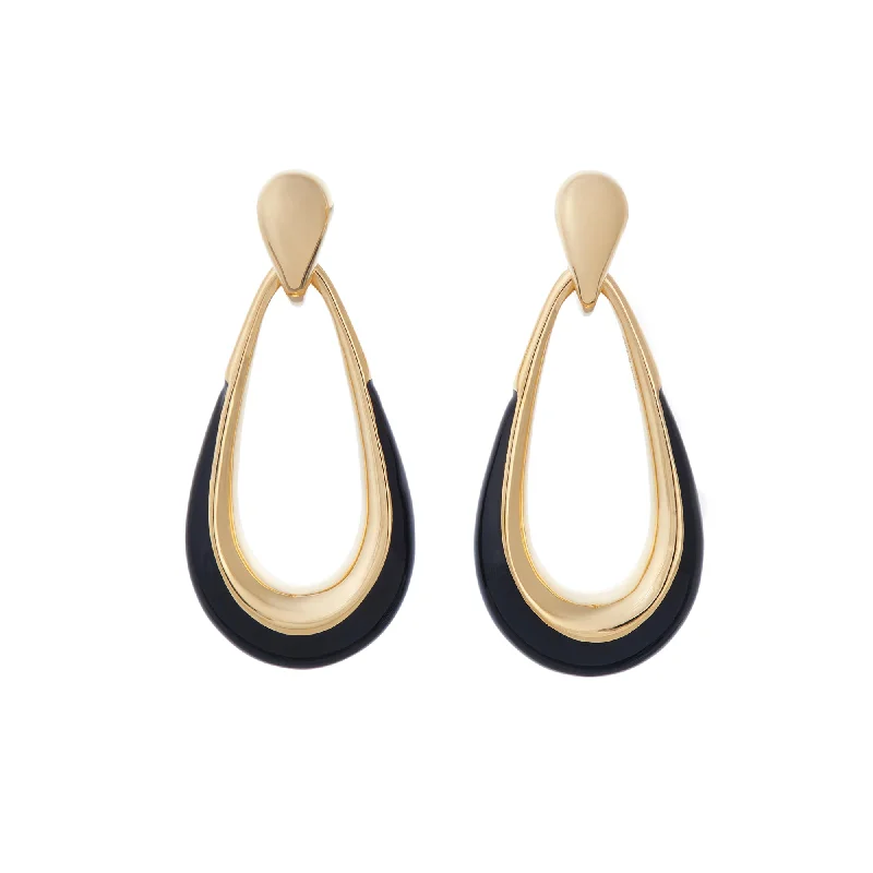 Round Drop Earrings for Classic -Door Knocker Earrings