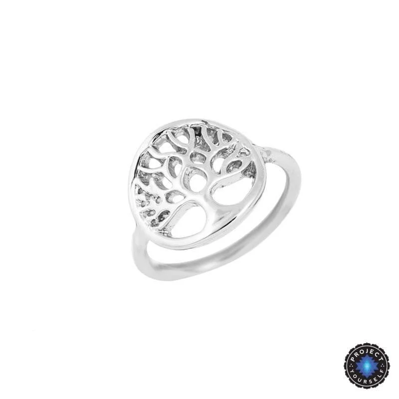 Cute Sacred Tree Of Life Ring