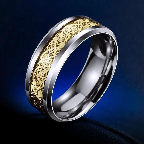 Dragon Titanium Ring