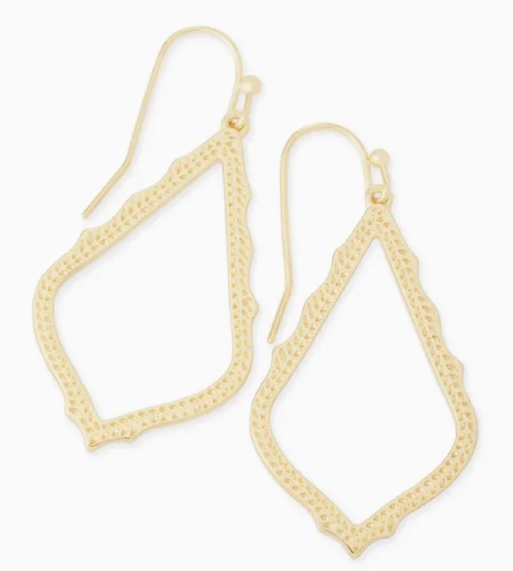 Gold Drop Earrings for Women -Kendra Scott-Sophia Drop Earrings in Gold 4217714497