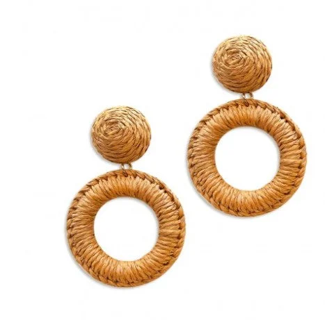 Drop Earrings for Mother's Day -Natural Cabana Earrings