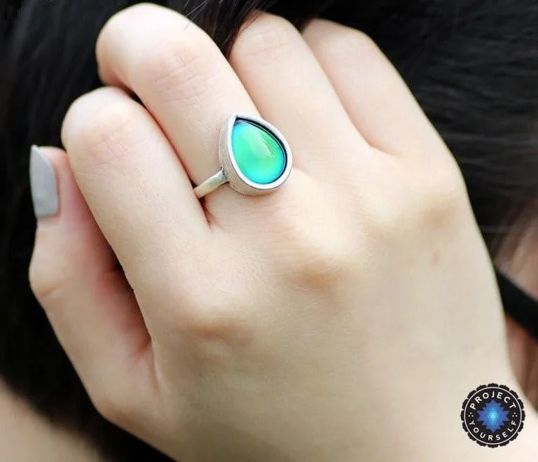 Tear Drop Mood Ring