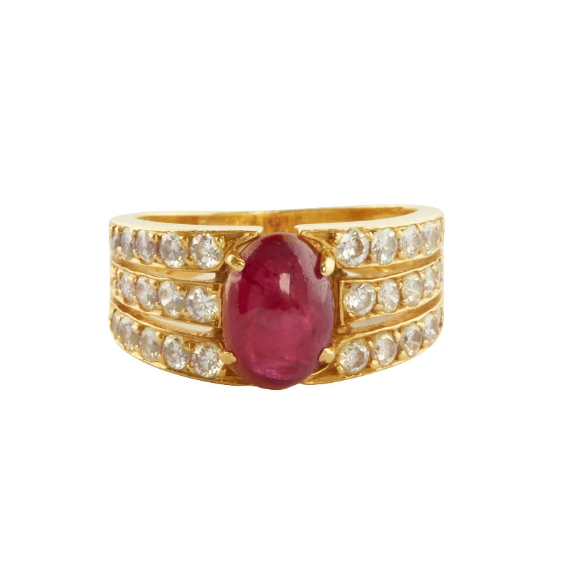 Van Cleef & Arpels Ring - Ruby and Diamond