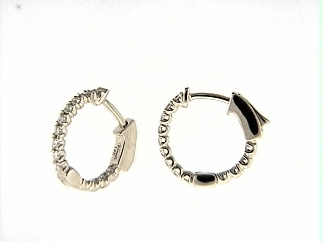 Drop Earrings for Formal Attire -Venetti Hoop Earrings