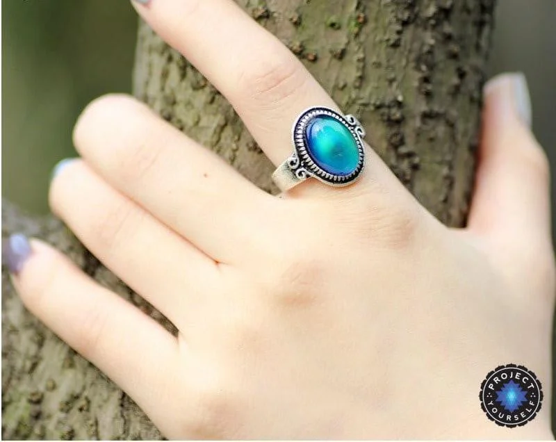 Vintage Glass Mood Ring